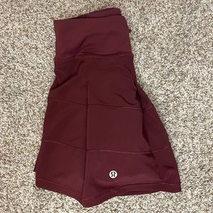 LULULEMON PACE RIVAL SKIRT SIZE 12 in GARNET color